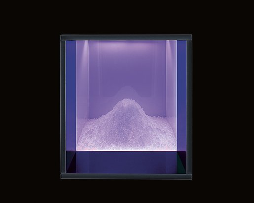 Fontaine à glace POLARIS KLAFS, éclairage en violet