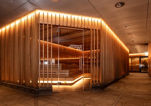 Säntispark Abtwil: Sauna de bien-être de KLAFS