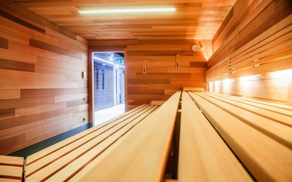 Sauna finlandais à la piscine de Fohrbach ZH