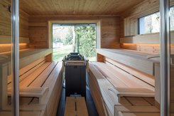Sauna PREMIUM avec fenêtre intégrée