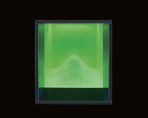 Fontaine à glace POLARIS KLAFS, éclairage en vert