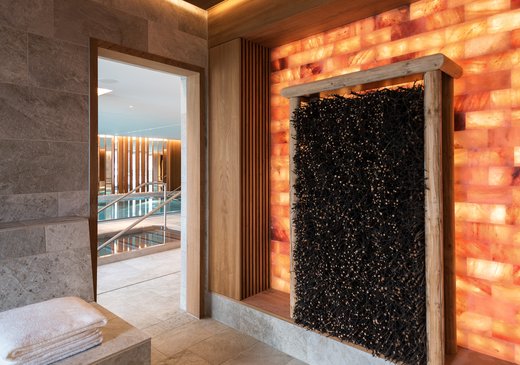Grotte de sel au Waldhotel Health & Medical Excellence, Bürgenstock (Photo : ©Bürgenstock Hotels AG)