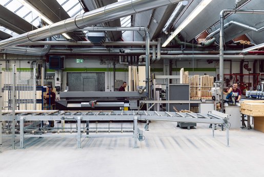 Fabrication de saunas KLAFS dans l'usine de Schwäbisch Hall