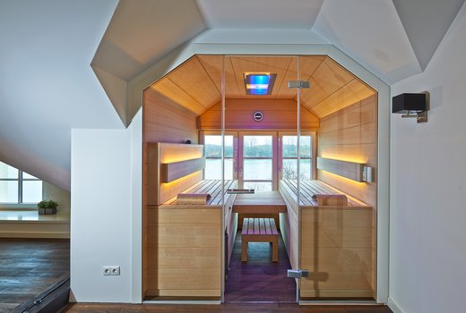 Encastrement sur mesure de sauna KLAFS