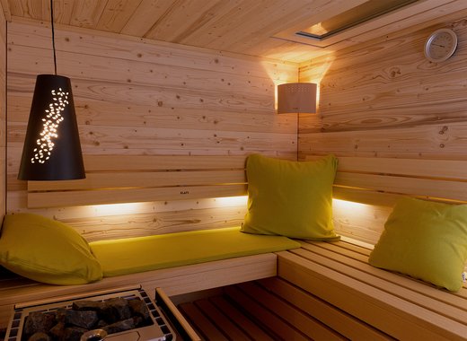 Sauna HOME avec équipement supplémentaire