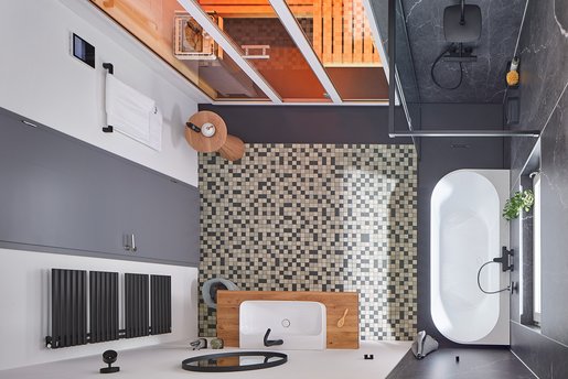Idées de planification Sauna dans la salle de bains Sauna EASY