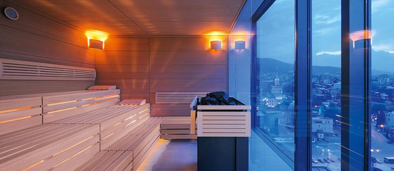 Références d'hôtel KLAFS © Radisson Blu Iveria Hotel Sauna Radisson Blu Iveria Hotel