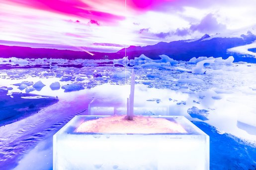 KLAFS fontaine à glace STALAGMIT, © Der Postwirt, Söll – eafoto.at  
