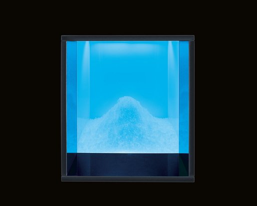 Fontaine à glace POLARIS KLAFS, éclairage en bleu clair