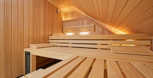 KLAFS Sauna dans une pente de toit