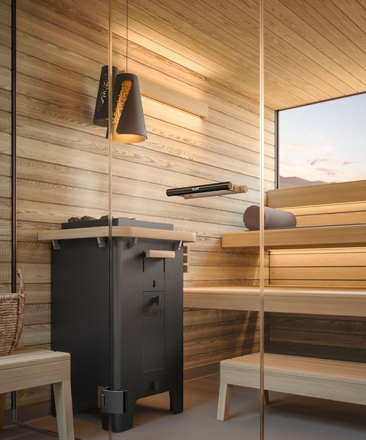  Aménagement intérieur du sauna TARAS