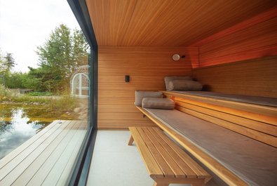 Sauna en noyer