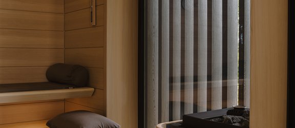 Sauna AURA dans une villa rénovée des années 90
