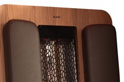 Cabine infrarouge S1 de KLAFS: Haute qualité des matériaux